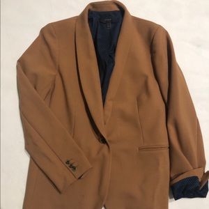 J.Crew Wool Regent Blazer Camel
